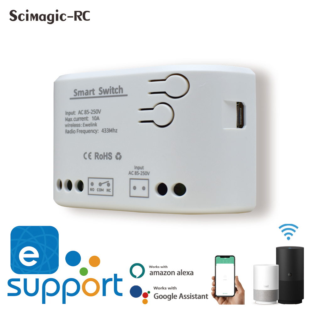 Smart Light Switch Wifi - EWELINK Wifi Smart Relay Module 1CH