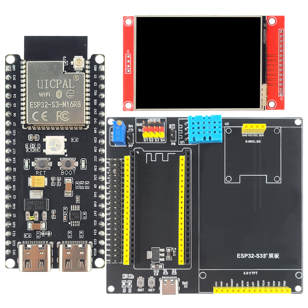Esp32 Smart Home Kit - ESP32-S3-DevKitC-1 Development Board Kit With 2.8