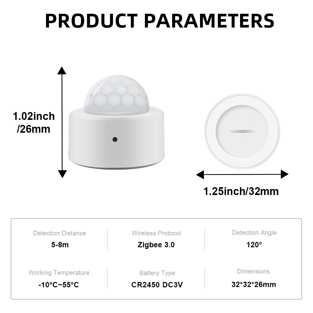 Tuya ZigBee Light Sensor Lumin - огляд і ціна Smart Home Automation Kit