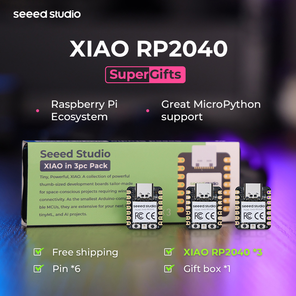 RP2040 -Seeed Studio XIAO RP20 - огляд і ціна Microcontroller Kit