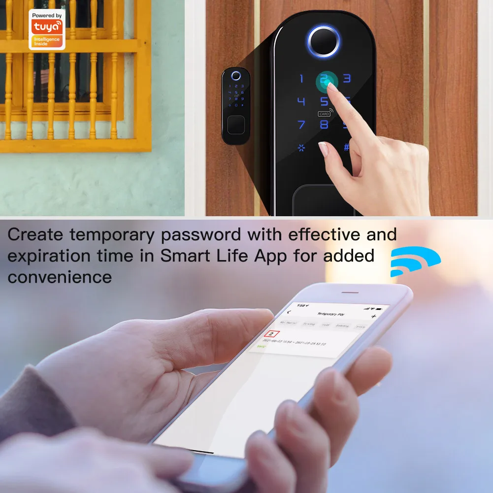 MOES WiFi Tuya Smart Lock Door - огляд і ціна Smart Door Lock Wifi