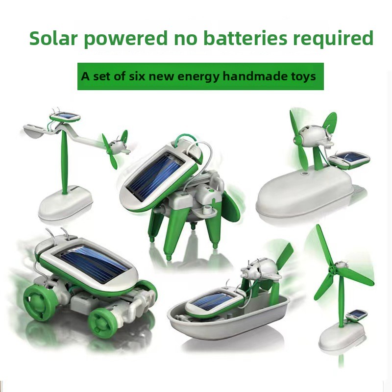 Robot Kits 6 in 1 DIY Solar Ro - огляд і ціна Stem Robotics Kit
