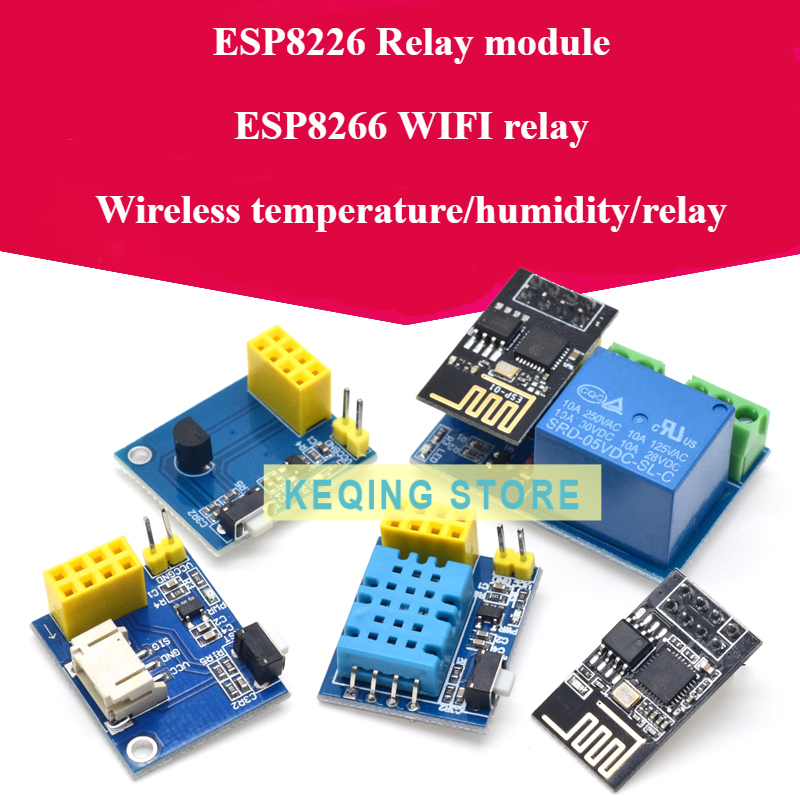 ESP8266 ESP-01S Relay module R - огляд і ціна Esp8266 Relay Module
