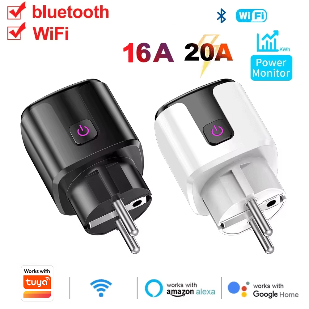 WiFi EU Smart Socket Plug Work - огляд і ціна Wifi Smart Plug