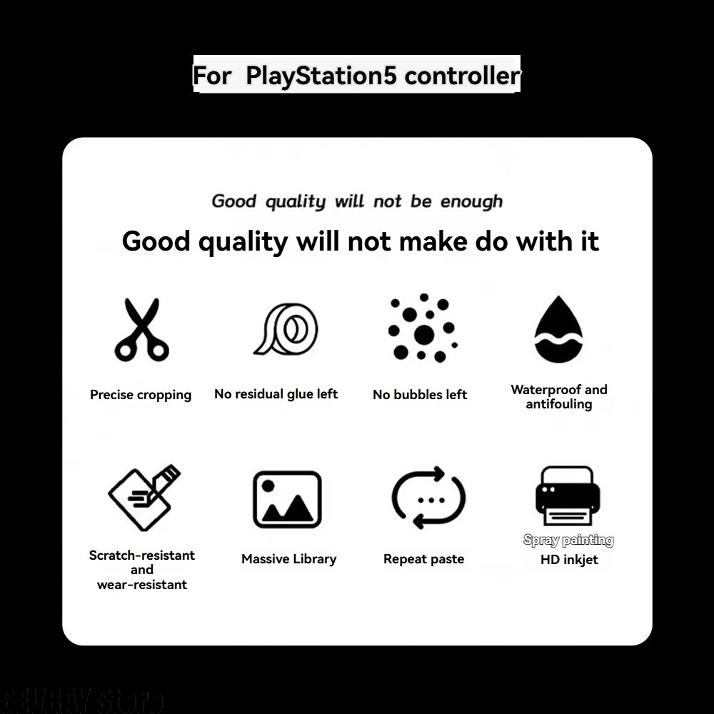 Handle Sticker for PS5 Control - огляд і ціна Microcontroller Kit
