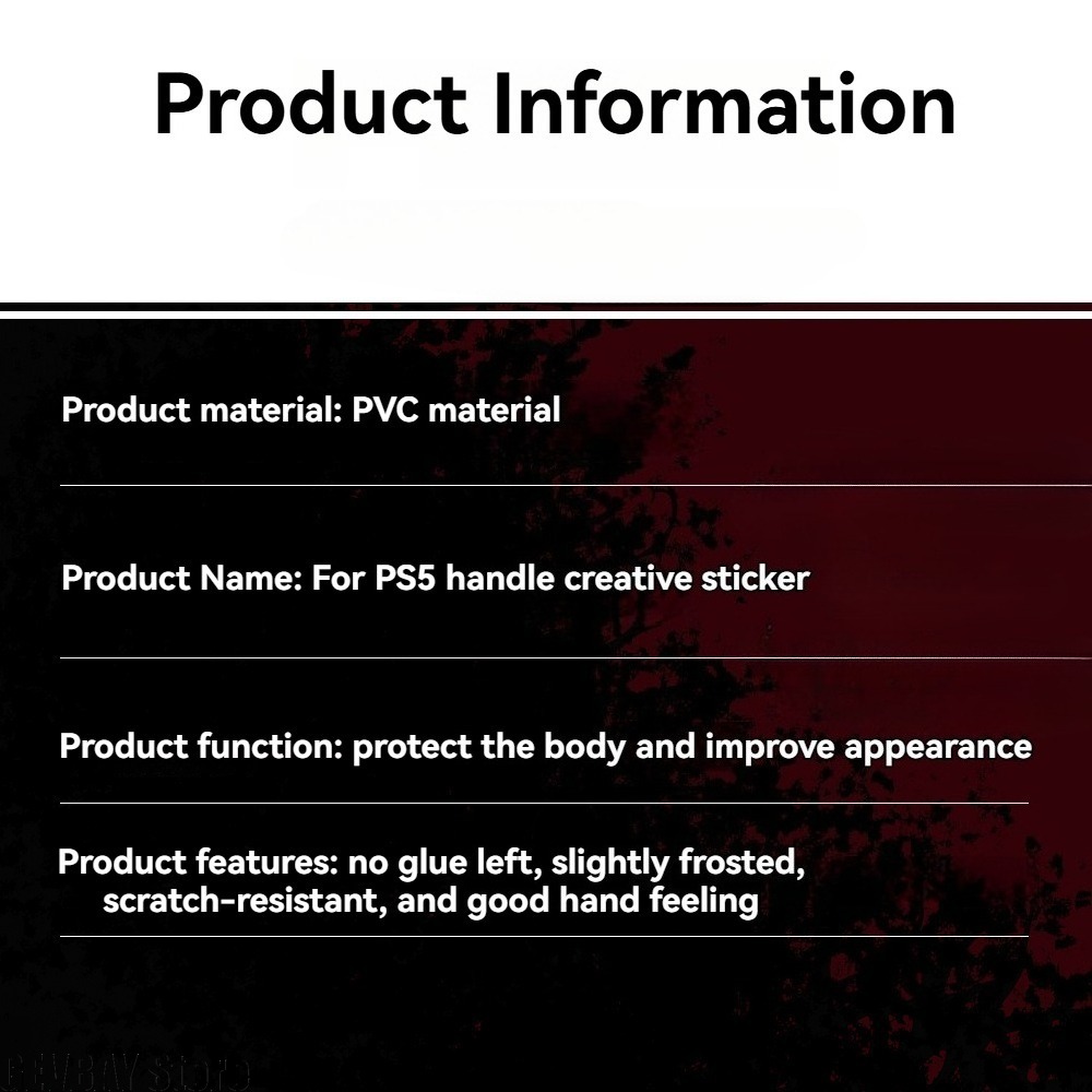 Handle Sticker for PS5 Control - огляд і ціна Microcontroller Kit