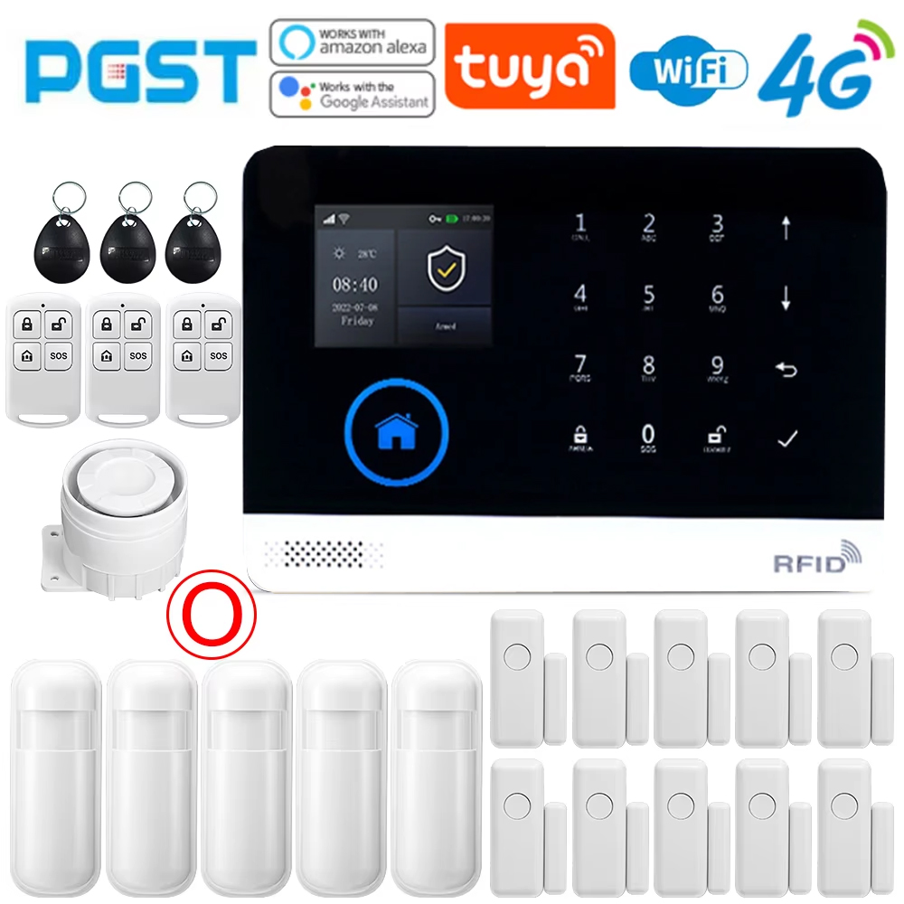 PGST Home Alarm System, WIFI S - огляд і ціна Smart Home Automation Kit