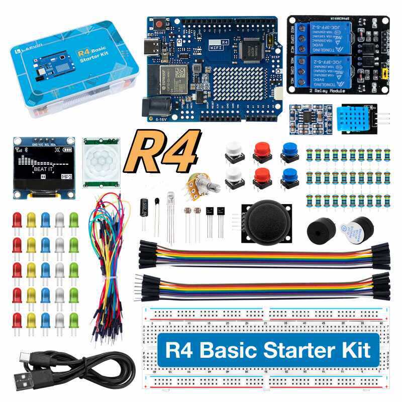 UNO R4 WiFi Compatible Develop - огляд і ціна Sensor Kit Arduino