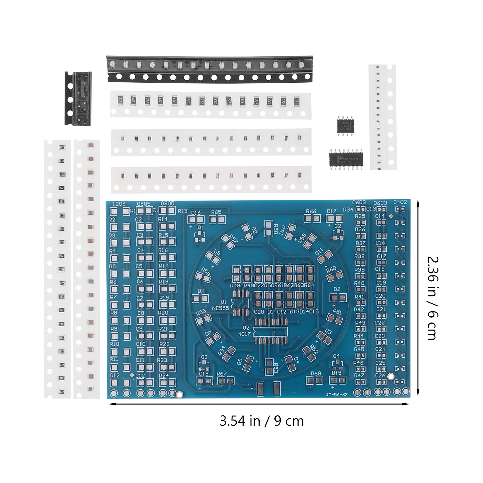1Set Soldering Practice Kit Pc - огляд і ціна Electronics Project Kit
