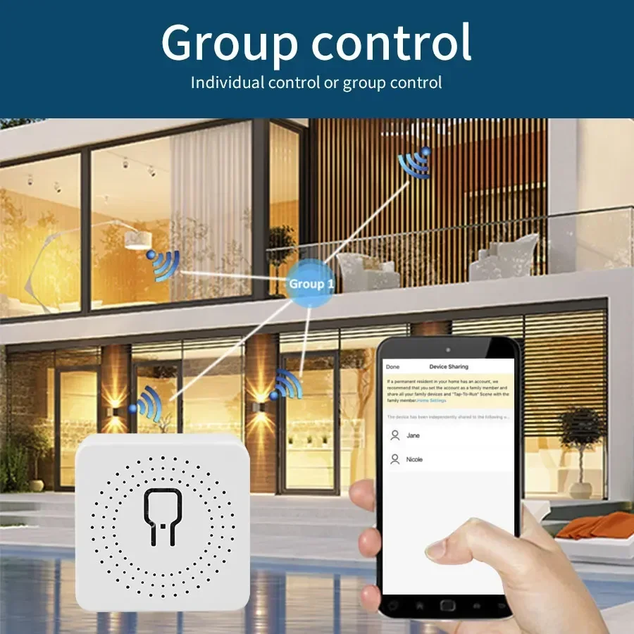 16A 20A Smart WiFi Wireless Li - огляд і ціна Smart Light Switch Wifi