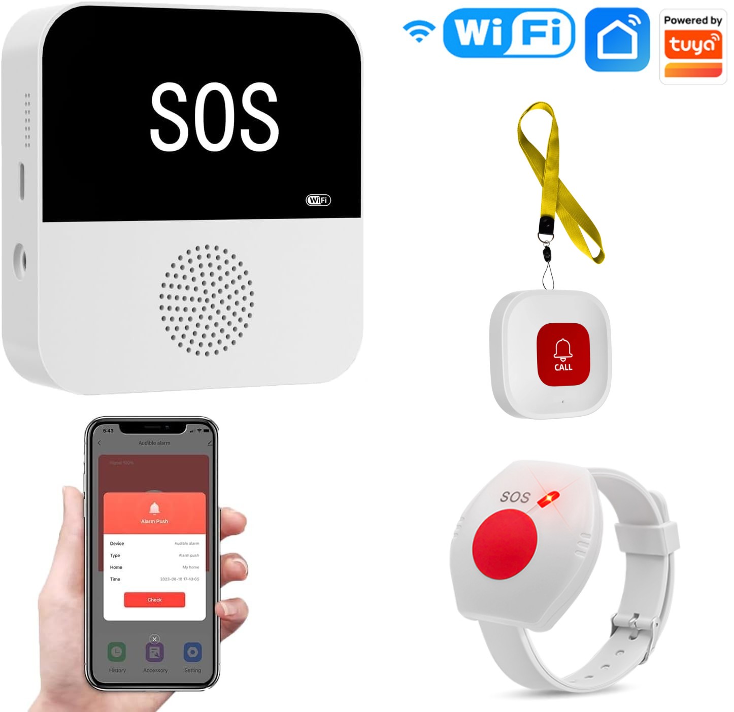 Wireless WiFi Elderly Caregive - огляд і ціна Wifi Smart Plug