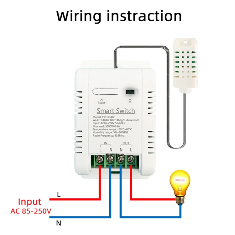 Work with Tuya 16A 3000W WiFi  - огляд і ціна Wifi Thermostat