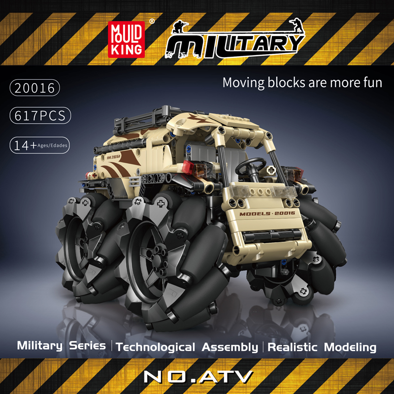 MOULD KING 20016 Technical All - огляд і ціна Stem Robotics Kit
