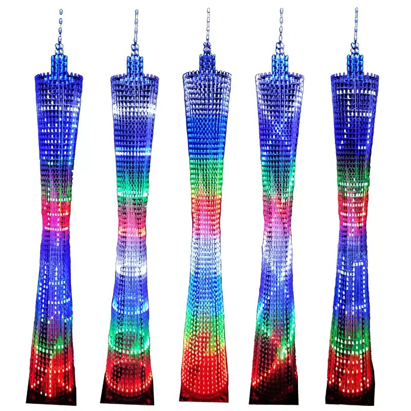 64 Layers Canton Tower DIY Ele - огляд і ціна Microcontroller Kit