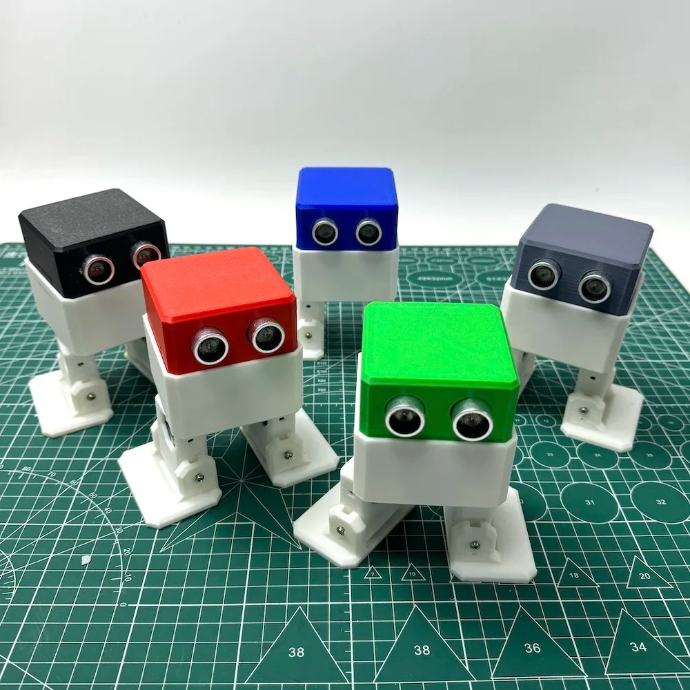 3D Printed Biped Walking Robot - огляд і ціна Sensor Kit Arduino